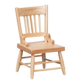 Melody Jane Dolls House Miniature Furniture Kitchen Dining Room Wooden Oak Chair