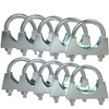 2 x M8 clamp pipe clamp diameter 38-76 mm selection: