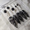 [Handmade nail tips] rose, rose, rose - lipstick / [수제네일팁]