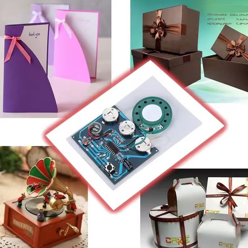 Sound Module for Birthday Cards with Light Sensor