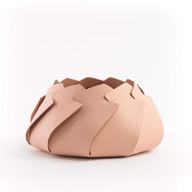 Vacavaliente Zambo Organiser, Leather, New Pink, Groot