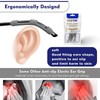 SMARTTOP Eyeglass Ear Grips Sleeve 8Pairs Upgrade anti-slip Silicone Eyeglasses