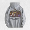 Saint Athletic Money Bag Graphic Hoodie 100% Cotton US Warehouse