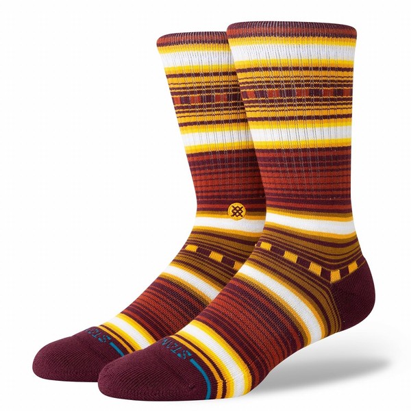 Stance Unisex Windy Pine Crew Rust Medium