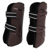 Horse Leg Guard PU Shell Elastic Breathable Protective Horse Boots