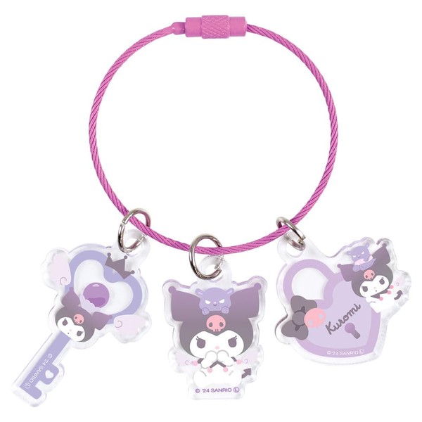Tees Factory Sanrio Characters Angel Wire Key Ring, Chromi, H1.8