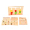 Wooden Slide Puzzle Children Funny Color Sorting Matching Logic Game