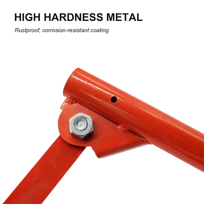 HUIOP Steel Cant Hook Log Lifting Rolling Tool (No Handle)