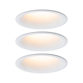 Paulmann 93419 Recessed Light LED Cymbal 3 x 6.5 W White Matt Anti-Glare Dimmable