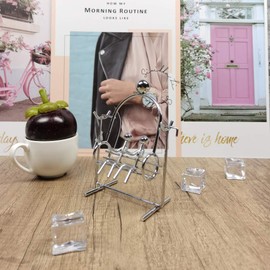 Magictech Steel Balance Toy Balancing Tumbler Toy Kinetic Art Balance Toy Decompressive Science Psychology Home Offic Decor Desk Toy PH02