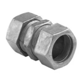 Bridgeport 262-DC EMT Zinc Die Cast Compression Coupling 1 Inch