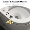 YAFIYGI 6PCS Toilet Seat Lifter Self-Adhesive Handle Tabs Lid Lifty