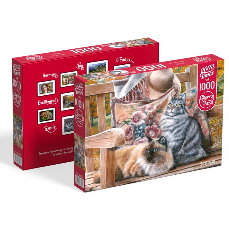 Puzzle 1000 Pieces: Passer le Temps