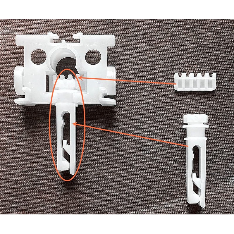 APUXON 20pcs The Stem and Gear for Vanes Carrier of
