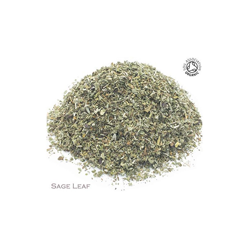 Organic Sage Leaf Pure Herbal Infusion (25 Unbleached Tea Bags