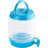 PEARL Drinks Dispenser: Foldable Keg, Outlet Tap, Stand, 5.5 Litres,