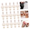 BUGUUYO Professional Jewelry Polishing Kit 75pcs Wool Grinding Heads Set