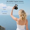 8K Digital Camera for Photography, 88MP Vlogging Camera for YouTube