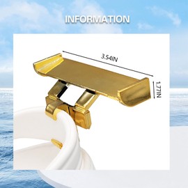 VDKIDKT Shoes Charms Car Spoilers, Car Wing Charm for Shoes, Spoiler Wing for Shoes, Decorative Shoe Charms for Shoe Buckles for Friends(Gold-2PC)