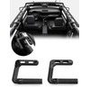 JROAD Bronco Aluminum Grab Handles Roll Bar Non-Slip Grip HandlesCompatible