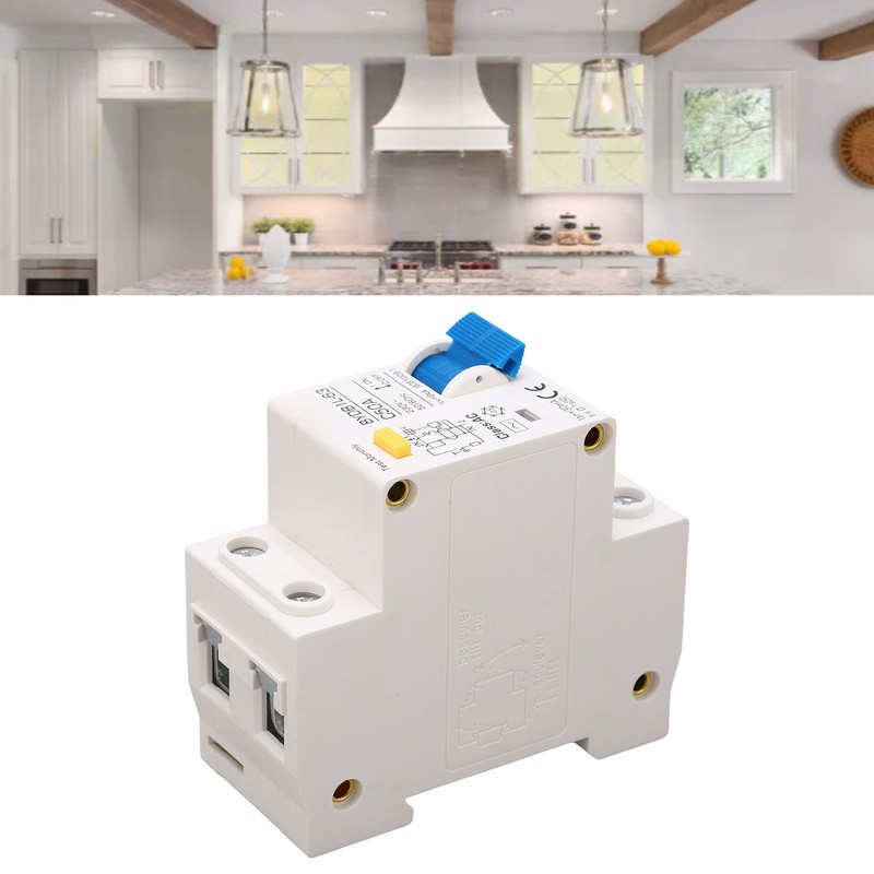 Circuit Breaker 1P+N 50A 230V AC MCB Leakage Protection Switch
