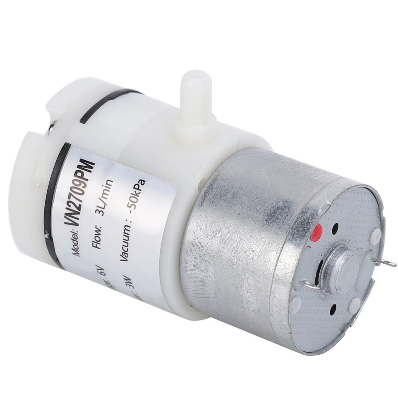 3Pcs DC 6V Diaphragm Pump 3L/min Micro Noiseless Vacuum Pumping