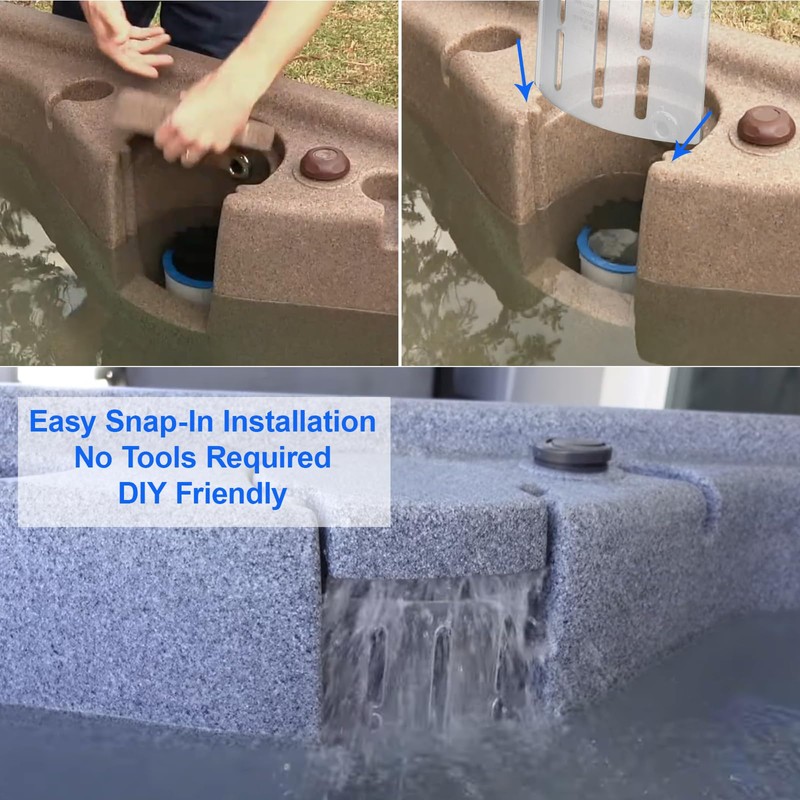 Spa Waterfall Grate Compatible with Dream Maker & AquaRest Spas
