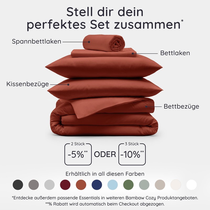 Bambaw Fitted Sheets 90 x 200 cm Bamboo, 35 cm