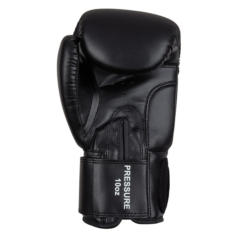 Benlee Boxing Gloves Faux Leather Pressure, Colour: Black/Red/White, Size: 6