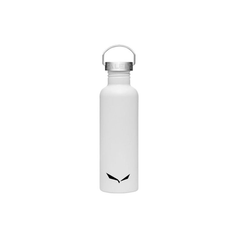 Salewa Aurino Stainless Steel 1.0 L Bottle, White/Dolomites, Plain