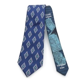Florene Necktie, JoJo's Bizarre Adventure Part 3 Necktie, Kakyoin, JJN000005-007, Navy 4, Standard, navy 4