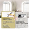 Half Moon Window Shade,Arch Window Shades Half Circle Self Adhesive