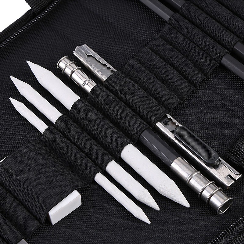 33pcs H&amp;B Sketching Pencils Drawing and Sketch Kit Set with