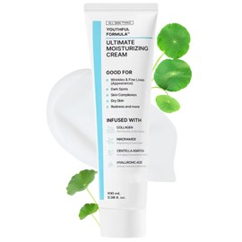 Youthful Formula Ultimate Moisturizing Cream, Deep Korean Moisturiser, 100g | Ultimate Moisturizing Cream,Skin Barrier Repair Cream for Women & Men,Improve Skin Tone & Radiance,All-Day Effective Skincare