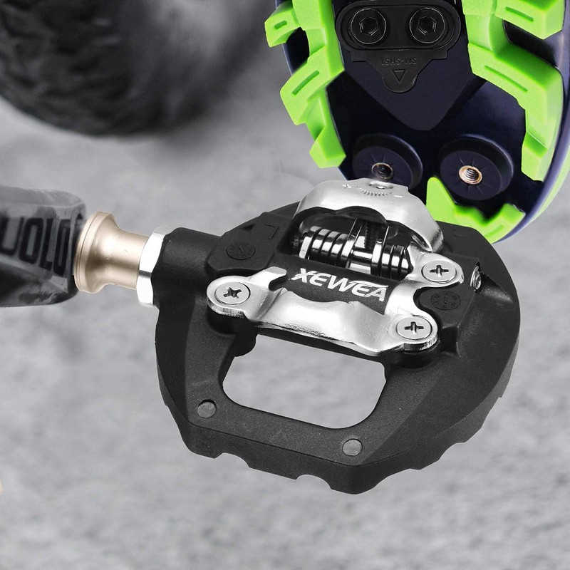 TacoBey MTB Bike Pedal Dual Platform is compatible with ShimanoSPD