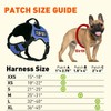 Dogline Quest No-Pull Dog Harness with Deaf Dog Reflective Removable