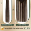 Ugeat Real Hair Extensions, Bonded Micro Ring, Microlink Extensions, Balayage