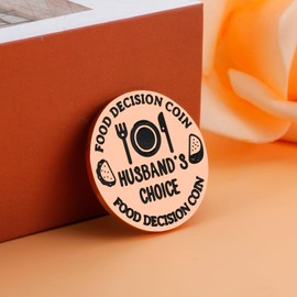 Valentine Basket for Men Women Husband Wife Anniversary Valentines Gifts for Him Her Date Night Gifts Christmas Sweetest Day Gifts for Boyfriend Girlfriend Food Decision Coin for Husband Wife