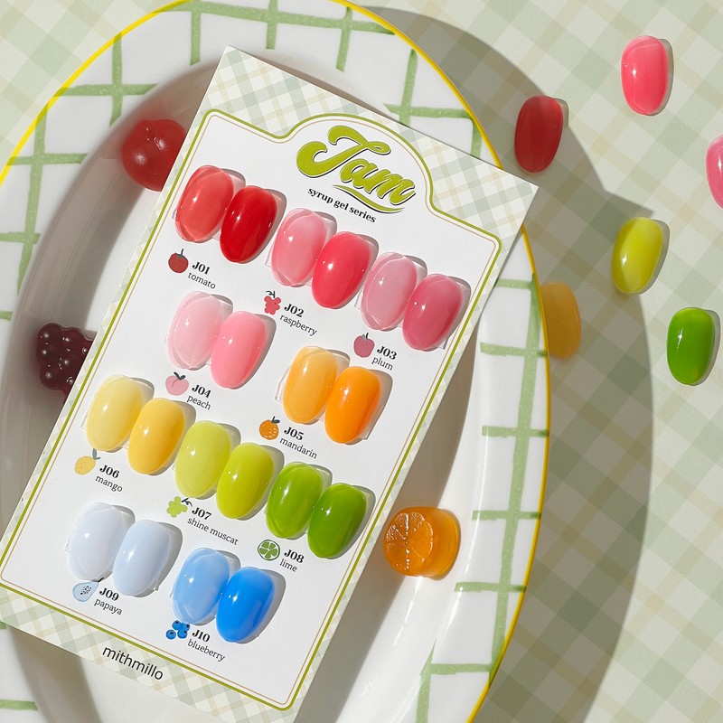 Miss Milo Jam Non-Wipe Syrup Gel 10-piece set / 미스밀로