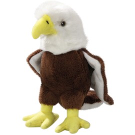Carl Dick Eagle about 6.5 inches/17cm, Plush Toy, Soft Toy 3413001