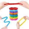 8Pcs Pop Tubes, Fidget Toys for Kids, Sensory and Learning
