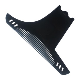Harilla Bartforming -Styling -Werkzeug Gesichtsbehaarungshaar Shaper Mehrnutzung Bart Styling Vorlage Kamm Bart Kamm für Salon Friseur Heimtrimmen
