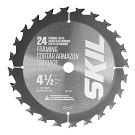 SKIL 4-1/2 in. 24-Tooth & 40-Tooth Carbide Circular Saw Blade Set-CRB1003-2