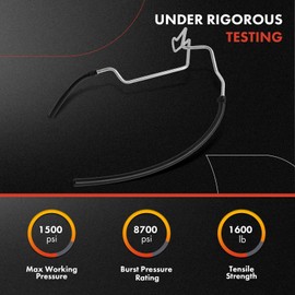 A-Premium Power Steering Return Line Hose Assembly Compatible with Toyota Tacoma 1995-2004 L4 2.7L Cooler Tube