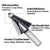 SICWOOD Chamfer Router Bit 1/2 Shank, 22.5° Degree Carbide 2-Flute