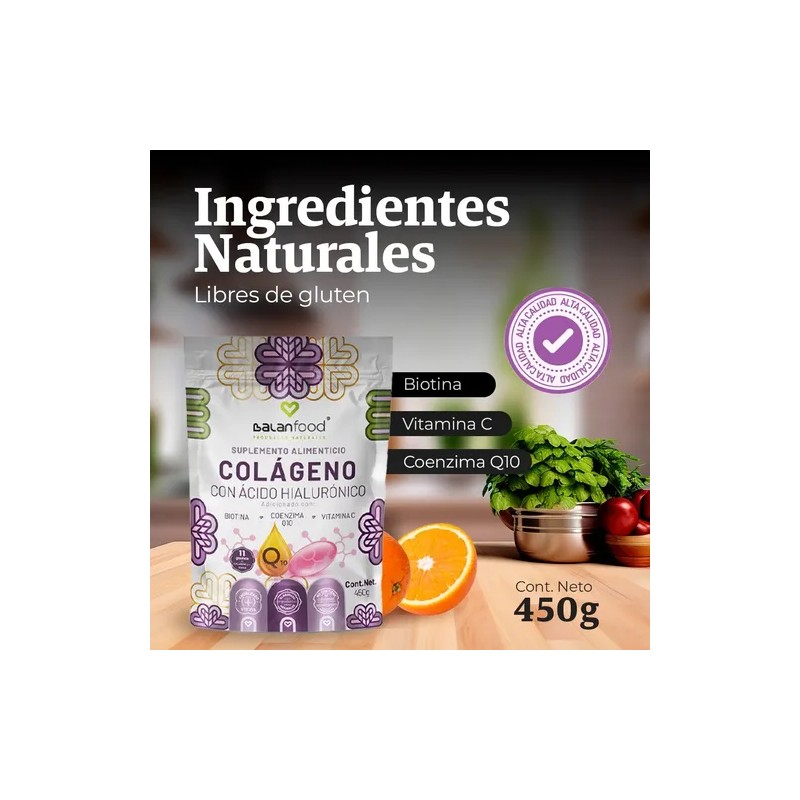 Colágeno Biotina Coenzima Ac Hia | Piel Y Cabello I