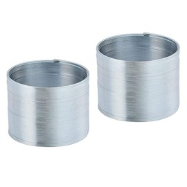 Metal Pole Squirrel Spring,Squirrel Baffle Metal Spring Device Squirrel Barrier Spring,Squirrel Proof Spring Squirrel Baffle Metal Spring, 2Pcs Squirrel Barrier Squirrel Baffle Spring for Bird Feeders