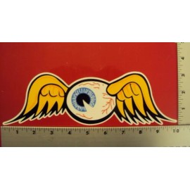 Flying Eyeball Vintage Large Drag Racing sticker decal Von Dutch NHRA Rat Rod