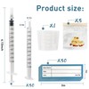Kid2Kit 100 Sets 1mL Colostrum Collector Syringes, Colostrum Collection Kit