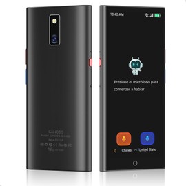 Dispositivo trductor de idiomas, traductor instantáneo con 139 idiomas+20 idiomas traductor de voz sin conexión, visualización táctil HD de 5.5 pulgadas,traducción de fotos，2000 mAh